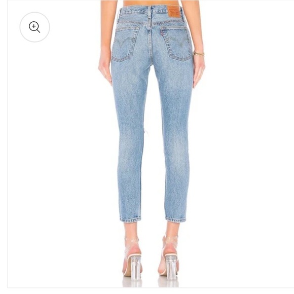 NWOT Levi 501 S Skinny, Can’t Touch This, Distressed, Denim jeans, size 25 - Picture 3 of 13